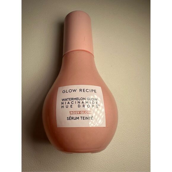 Glow Recipe Watermelon Glow Niacinamide Hue Drops Serum Color: Rosy Glow Size 1. - Picture 1 of 3